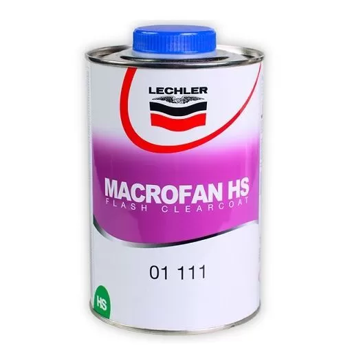 2К прозрачный быстрой сушки MACROFAN HS FLASH 1л / Lechler 01111L1 - Рефиниш: Лаки для авто